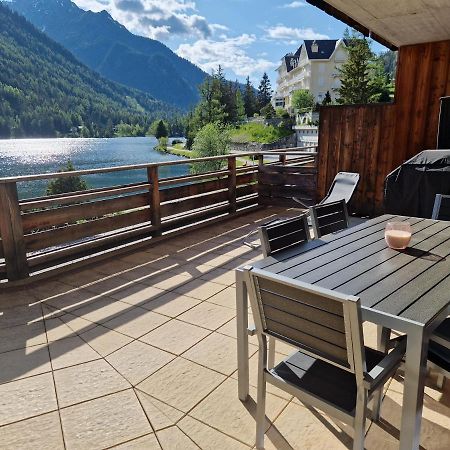Superbe Appartement Champex-Lac Avec Piscine Et Sauna Zewnętrze zdjęcie