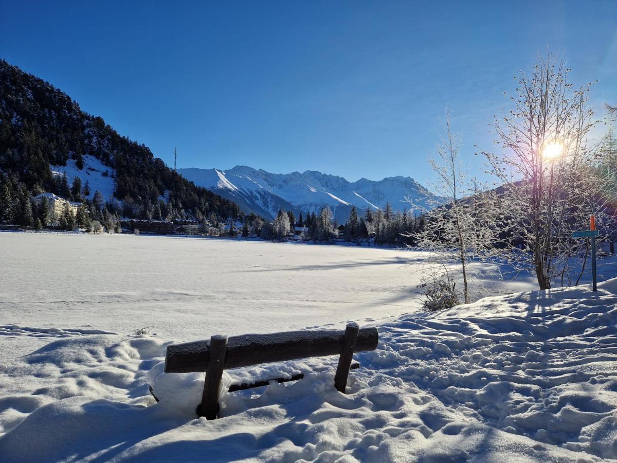 Superbe Appartement Champex-Lac Avec Piscine Et Sauna Zewnętrze zdjęcie