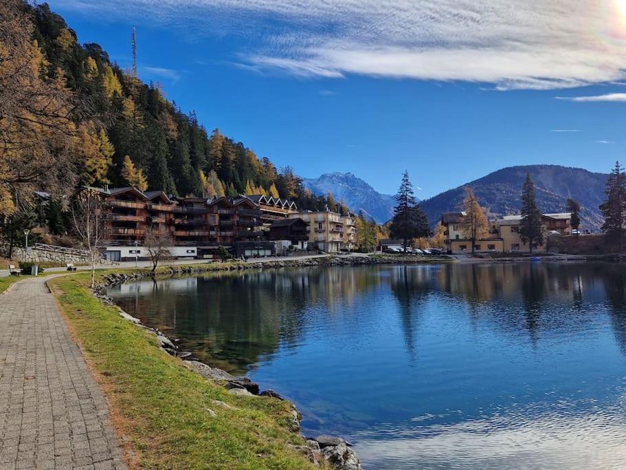 Superbe Appartement Champex-Lac Avec Piscine Et Sauna Zewnętrze zdjęcie